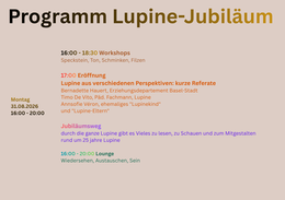 Jubiläumsprogramm am Montag